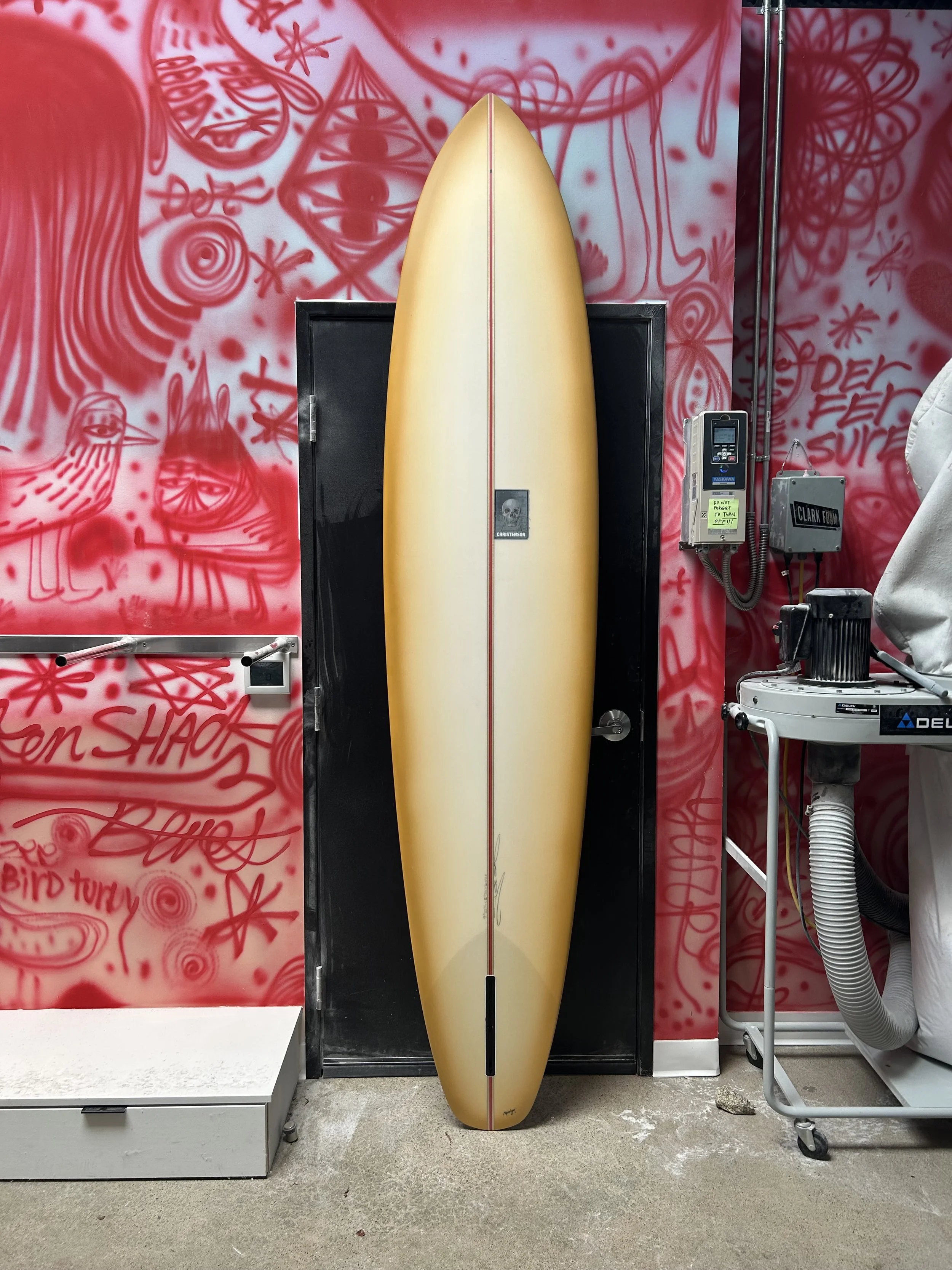 surfboard on background