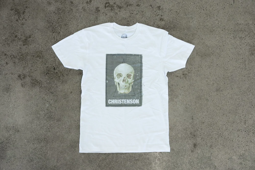 Cigar Box Skull T-Shirt — Christenson surfboards