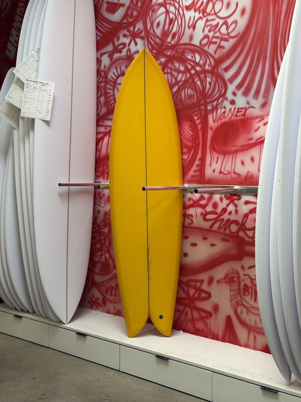 クリステンソン　LONG PHISH 6'8\" Christenson Surfboards LONG PHISH 6'8