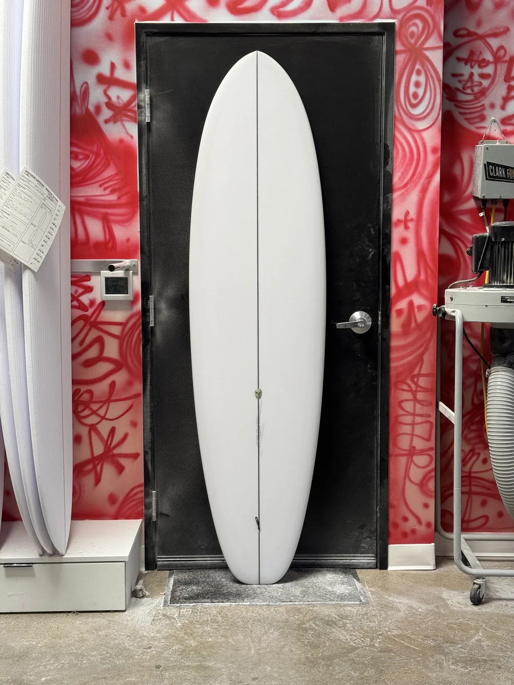 サーフィン・ボディボード CHRIS CHRISTENSON Tracker 9.0 Captain Fin Chris Christenson Tracker Single Fin-9.0-Clear