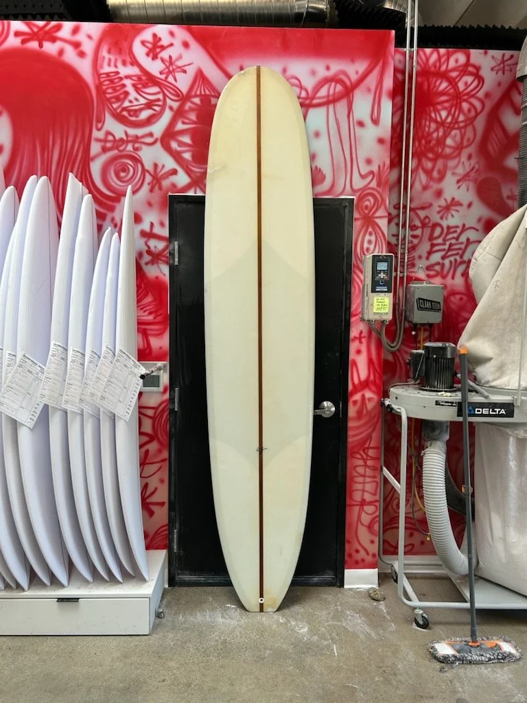 9'4 Nose Rider Surfboard Used top