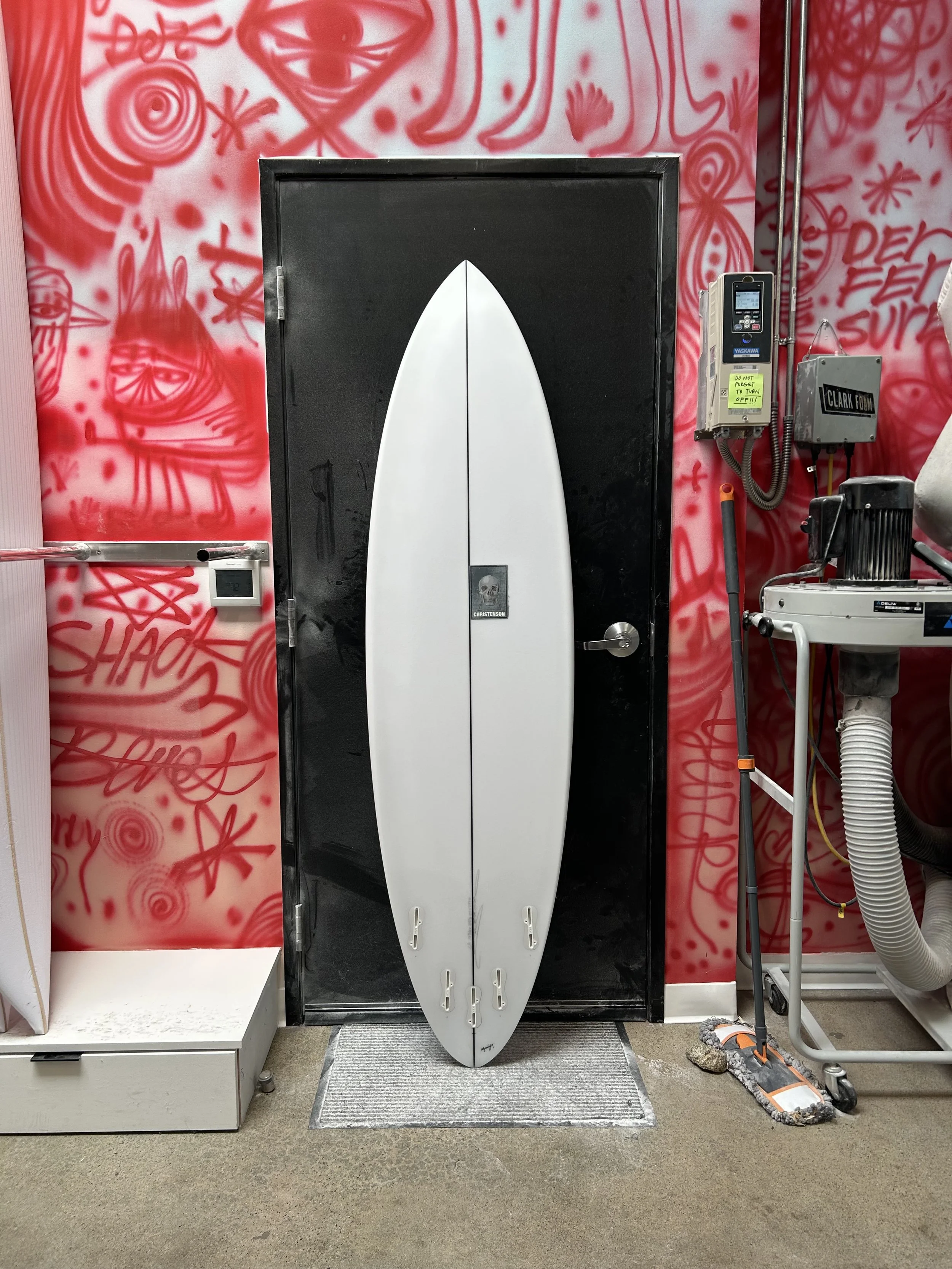 white carrera against black shop door bottom