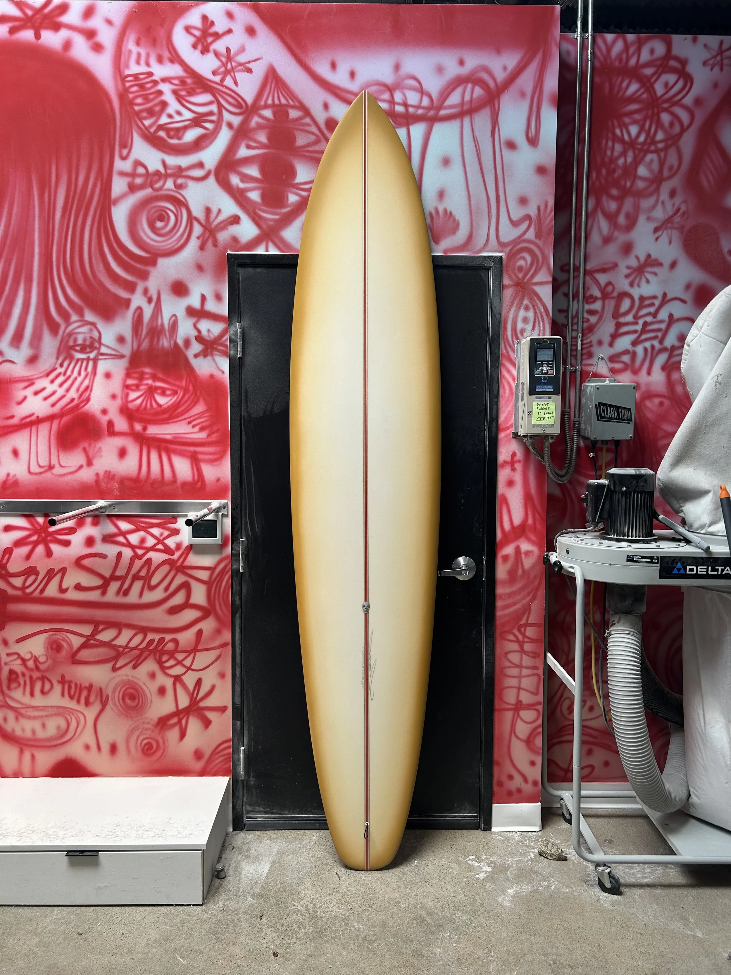 surfboard on background