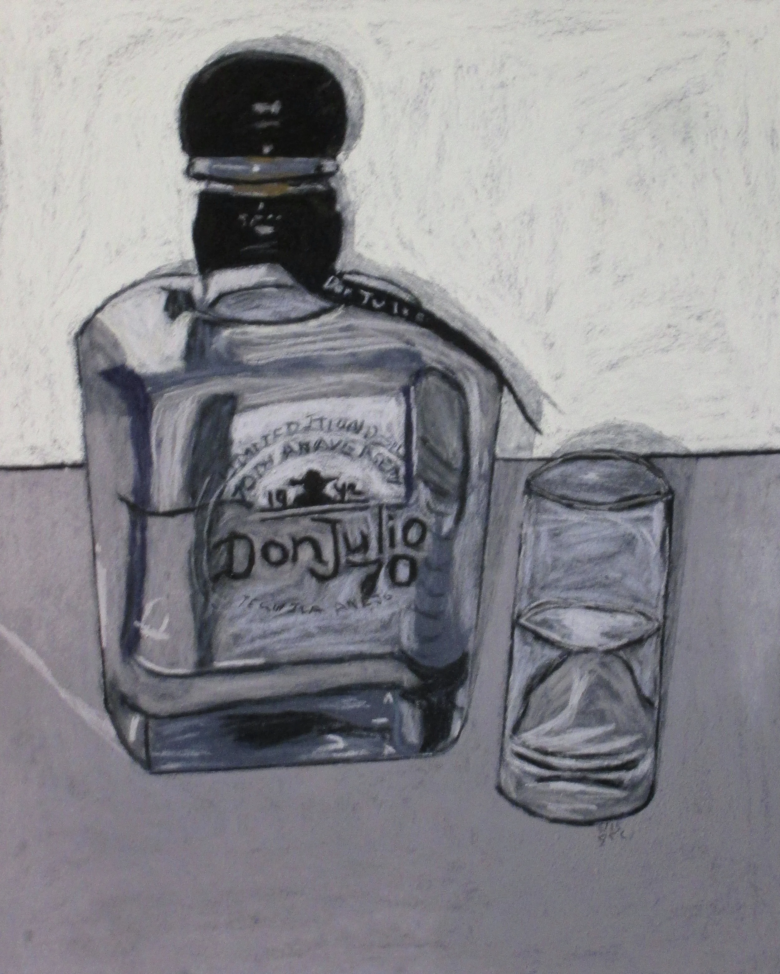 Setenta 70' -pastel on board $180 8X10 framed.jpg