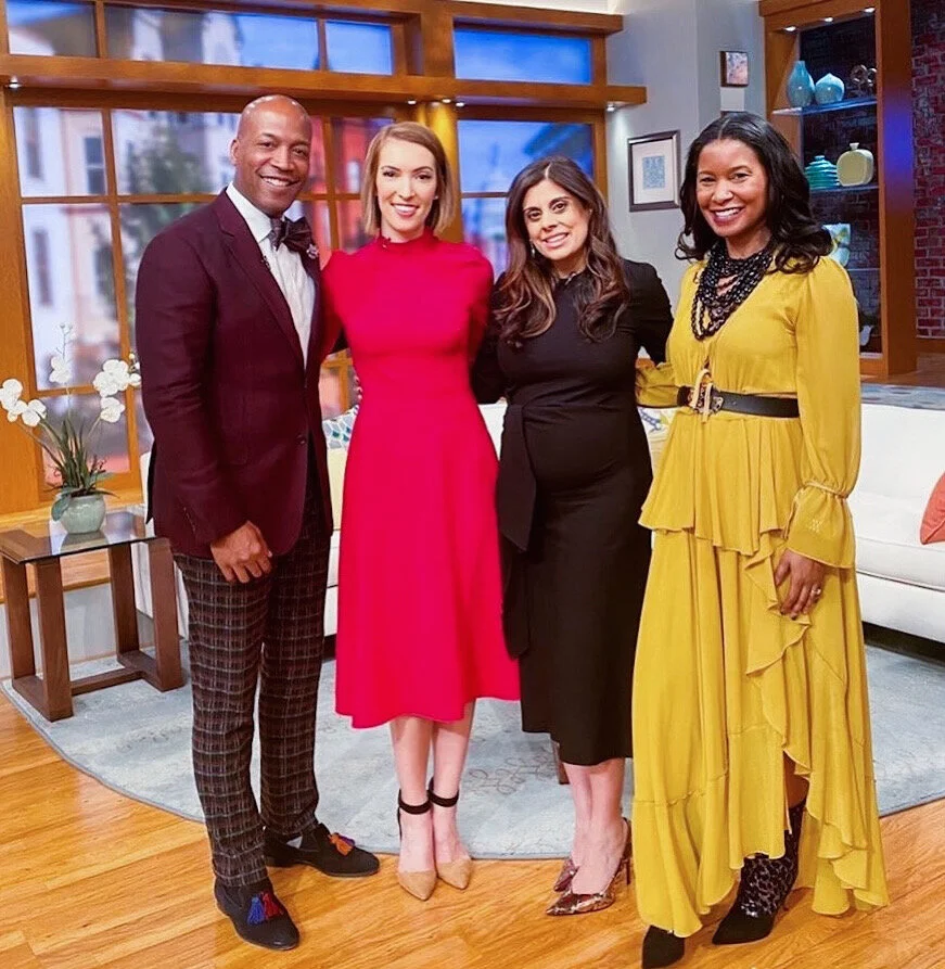 Golden Golden Globes Fashion at Great Day Washington