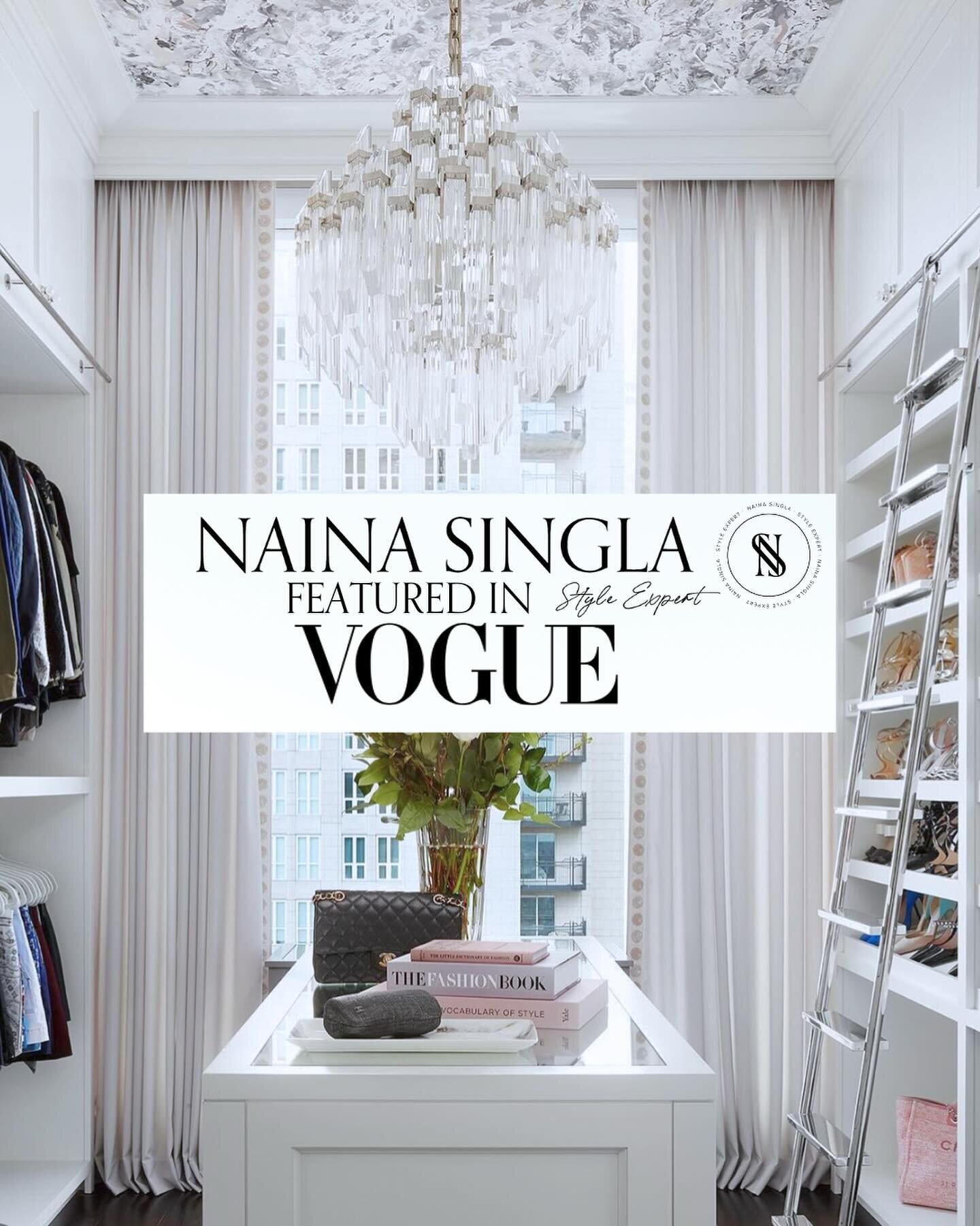 It&rsquo;s official: spring is here! It&rsquo;s a time for renewal and a time to revitalize our wardrobes for warmer weather. 

In my latest editorial feature in @voguemagazine titled &ldquo;Your Closet Clean-Out Checklist: Spring Cleaning Edition&rd