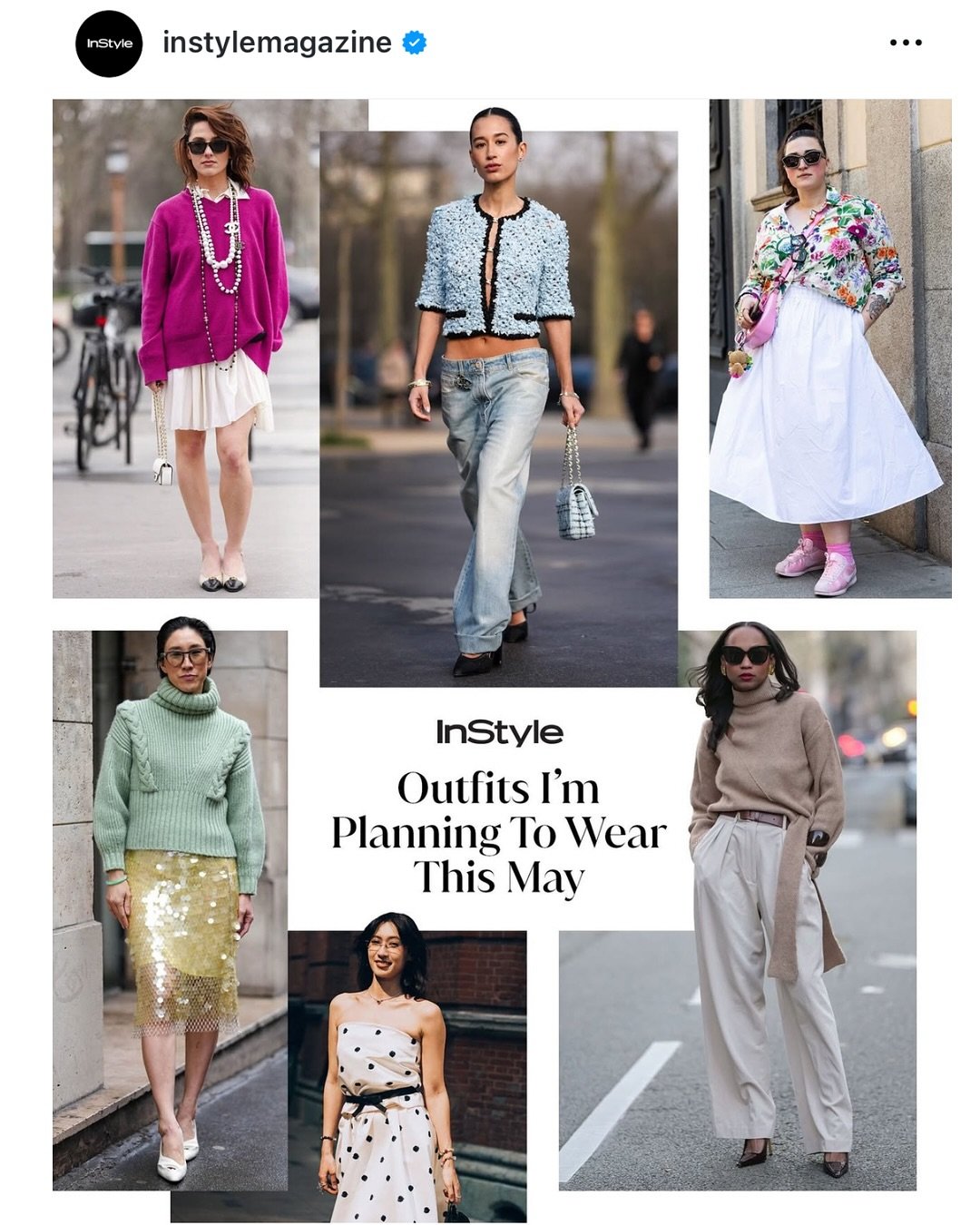 So excited to share my latest feature with @kjigoe in InStyle Magazine-&ldquo;13 Easy Breezy May Outfit Formulas I&rsquo;m Planning for Next Month.&rdquo; 

This one was also featured on their Instagram page, which is always such an honor. I love con