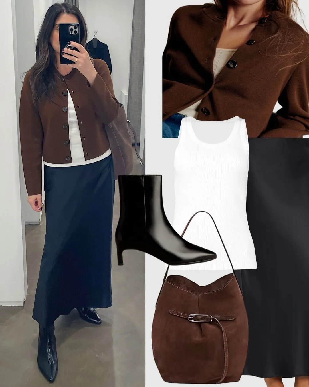 Fun day yesterday meeting with a client who is doing a full capsule  collection. We were focused on finding those key pieces to update her fall/winter wardrobe. 

I&rsquo;ve also been refreshing my own winter wardrobe with a few new finds&mdash;this 