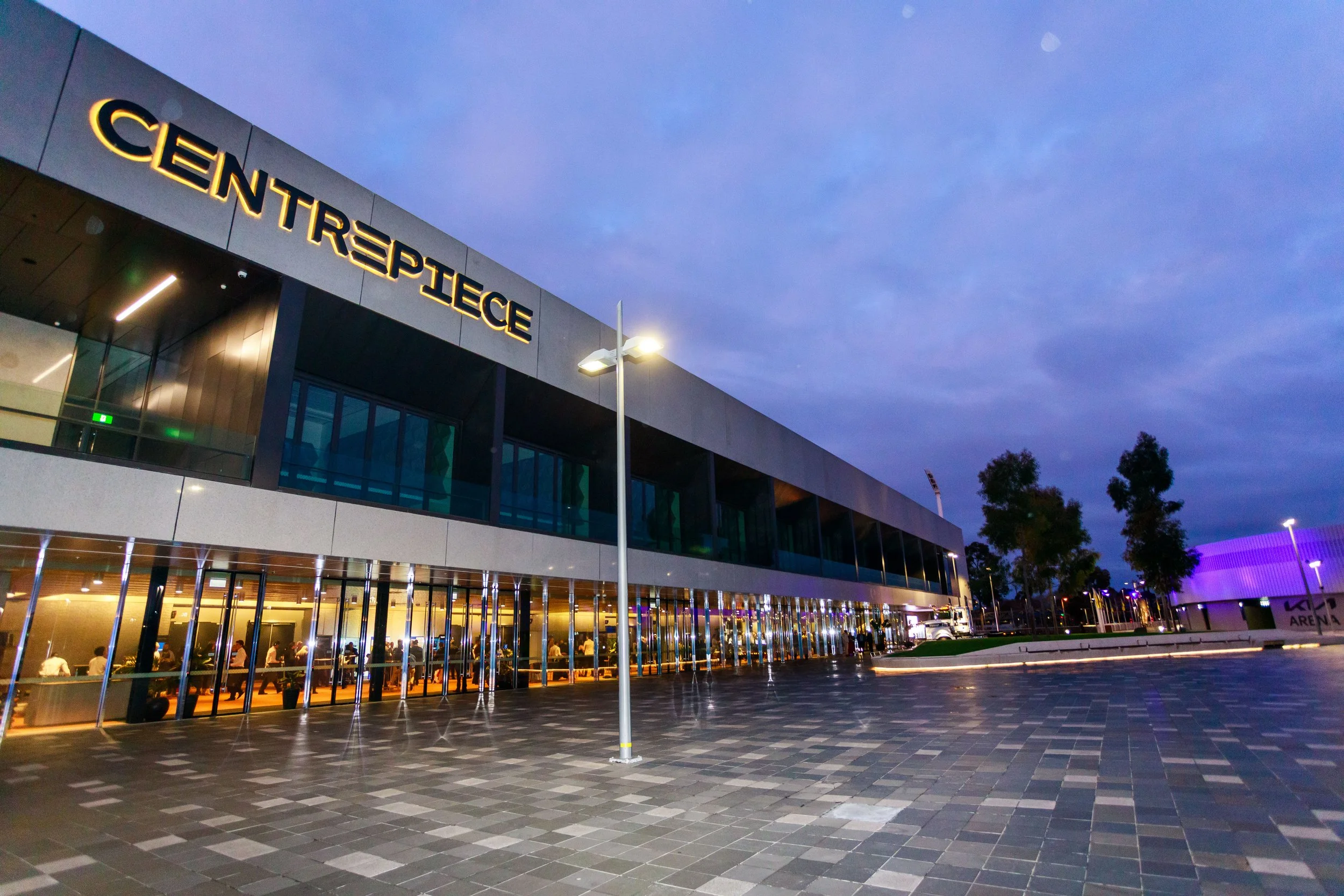 CMPA Annual Dinner event photography, Centrepiece Melbourne Park