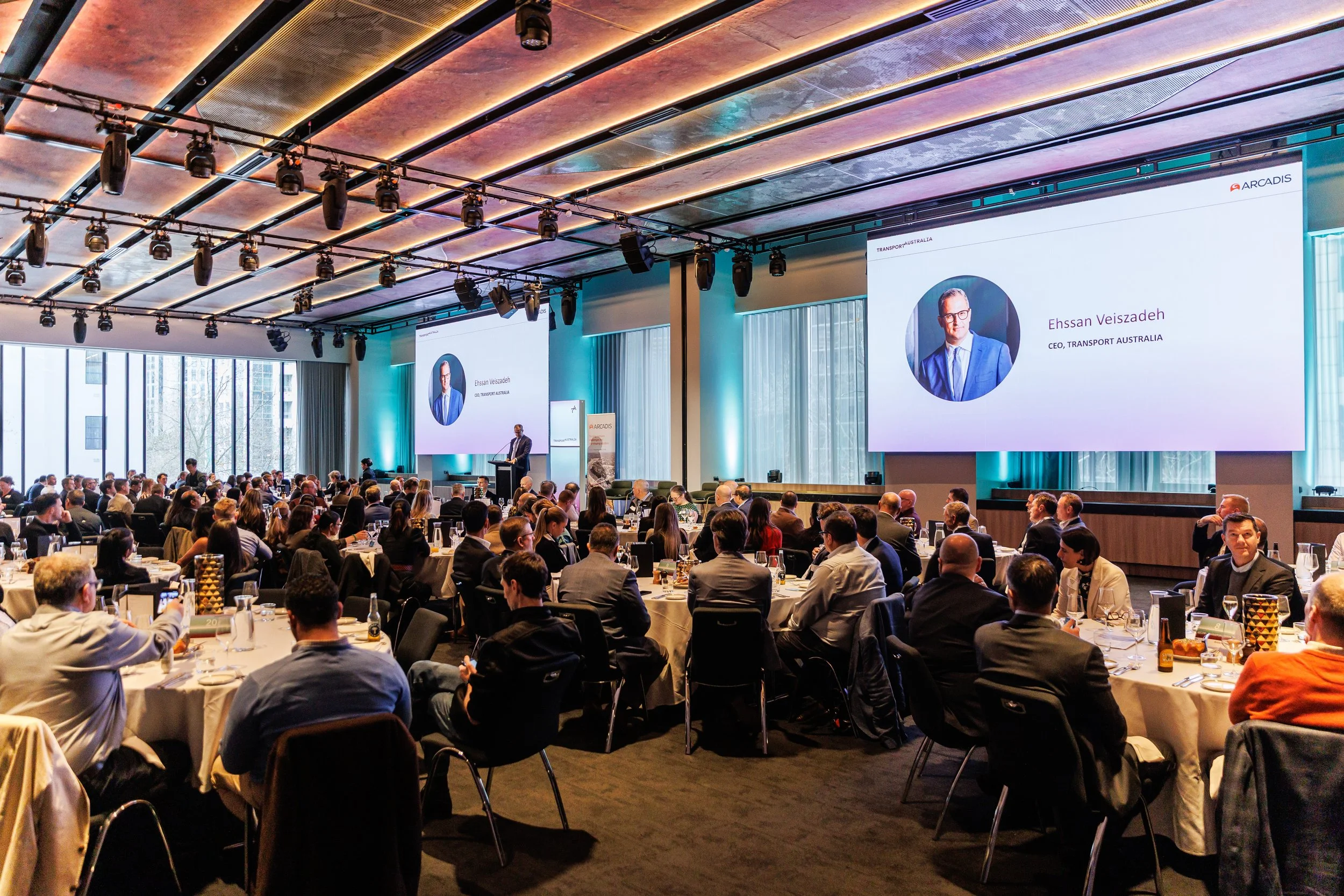 Event Photography at W Hotel Melbourne: Transport Australia Industry Lunch
