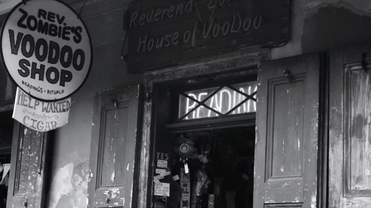 A Voodoo shop in New Orleans.