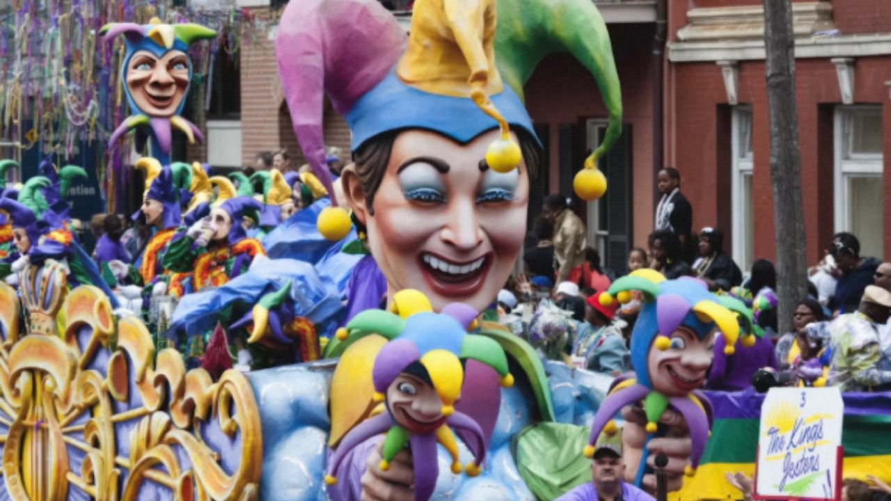 Mardi Gras Parade, New Orleans, Louisiana.