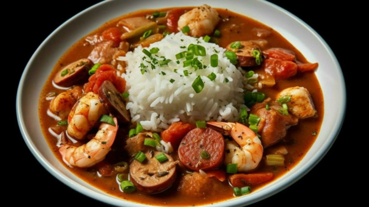 A bowl of gumbo