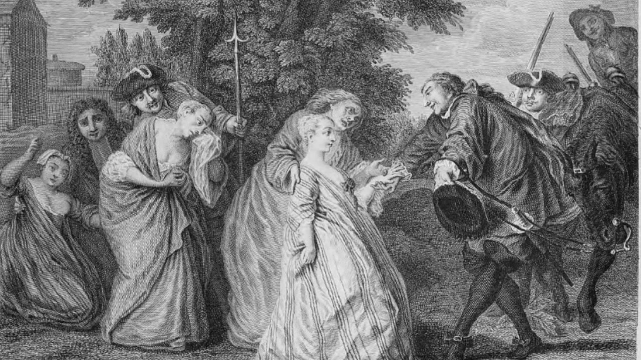 An image showing vampire legends in New Orleans.