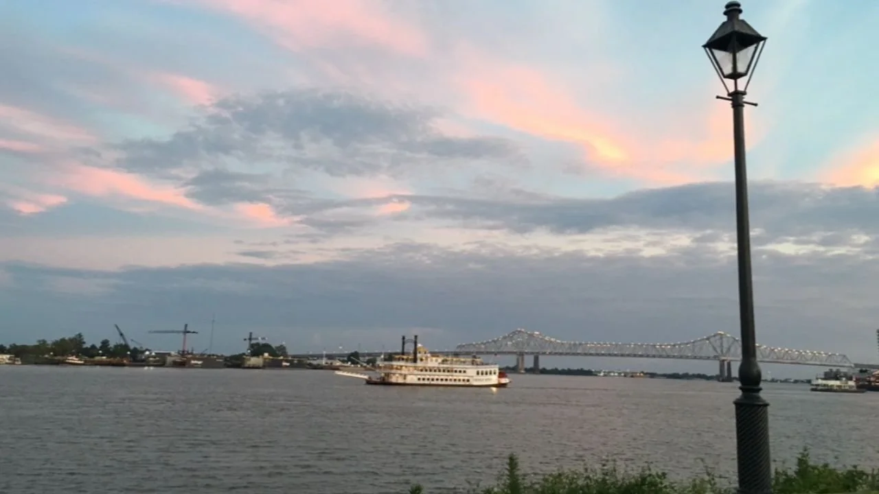 Algiers Point, a historic, quiet neighborhood in the West Bank of the Mississippi River.
