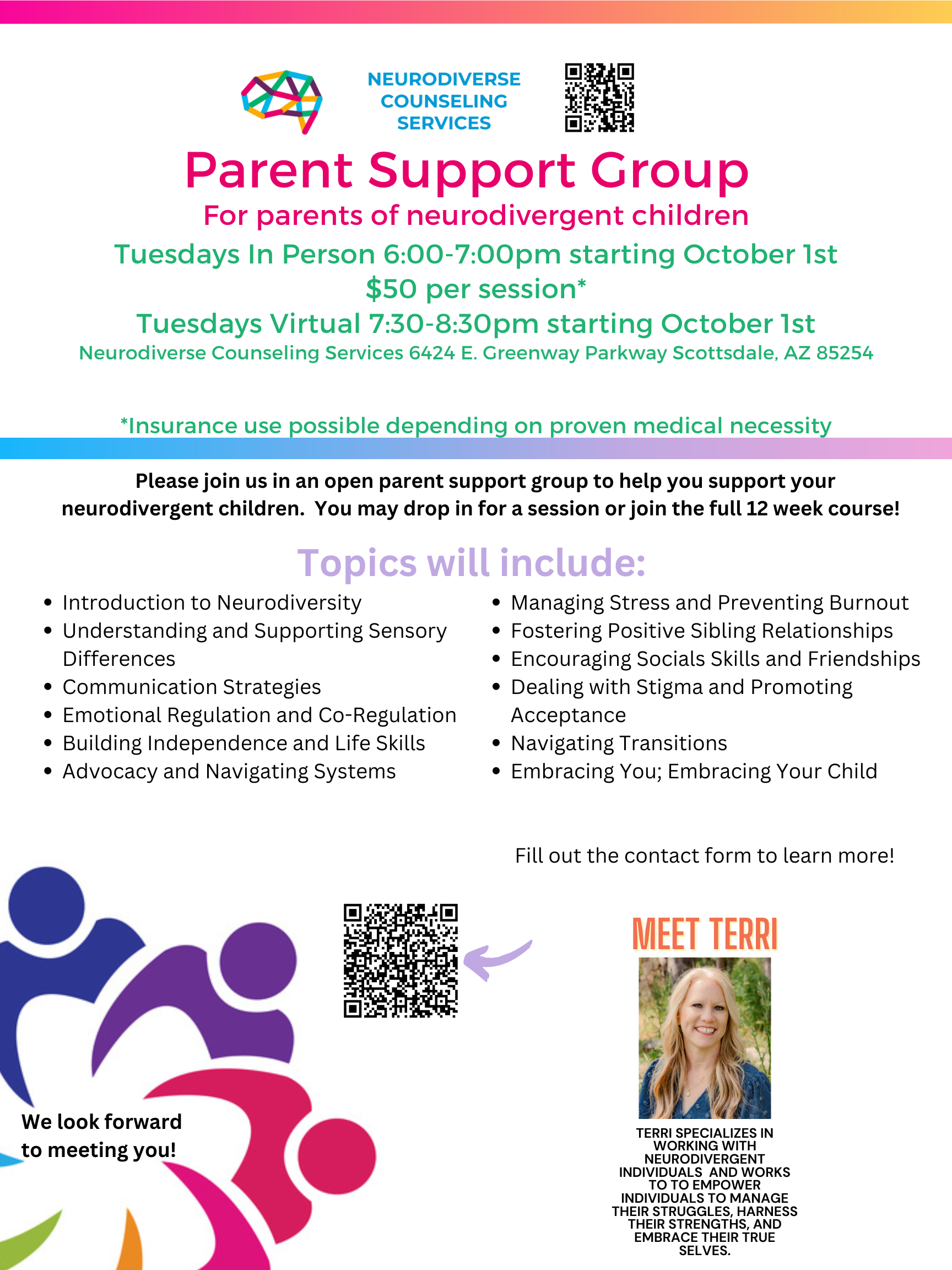 Neurodivergent Group Counseling — Neurodiverse Counseling Services