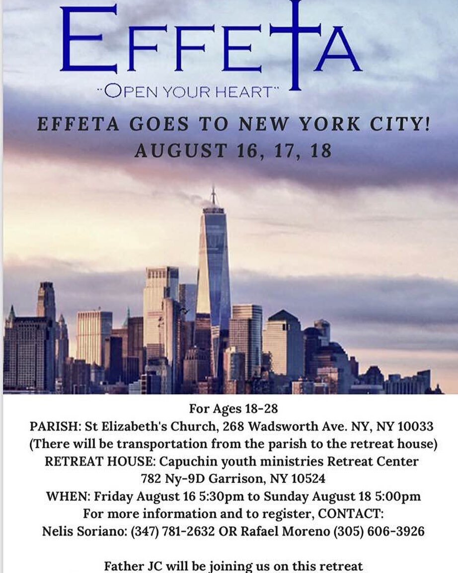 We are proud to announce that EFFETA is going to New York City! Taking place this August 16, 17, and 18