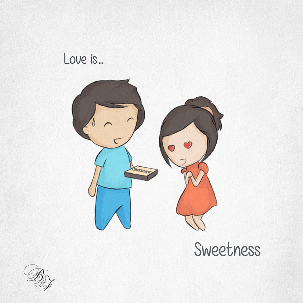 Illustrations : Love is — Divya Tak