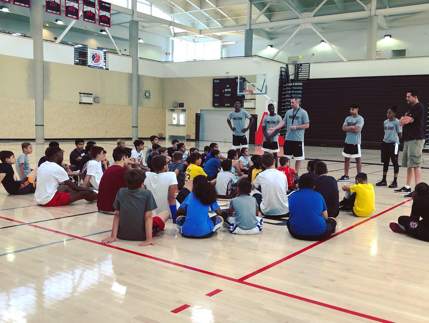 Nike Basketball Camp in partnership with Green Light Basketball
