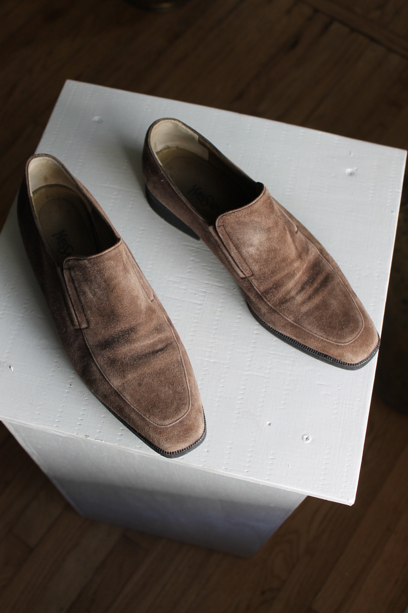 Vintage Yves Saint Laurent Women’s Suede Loafer