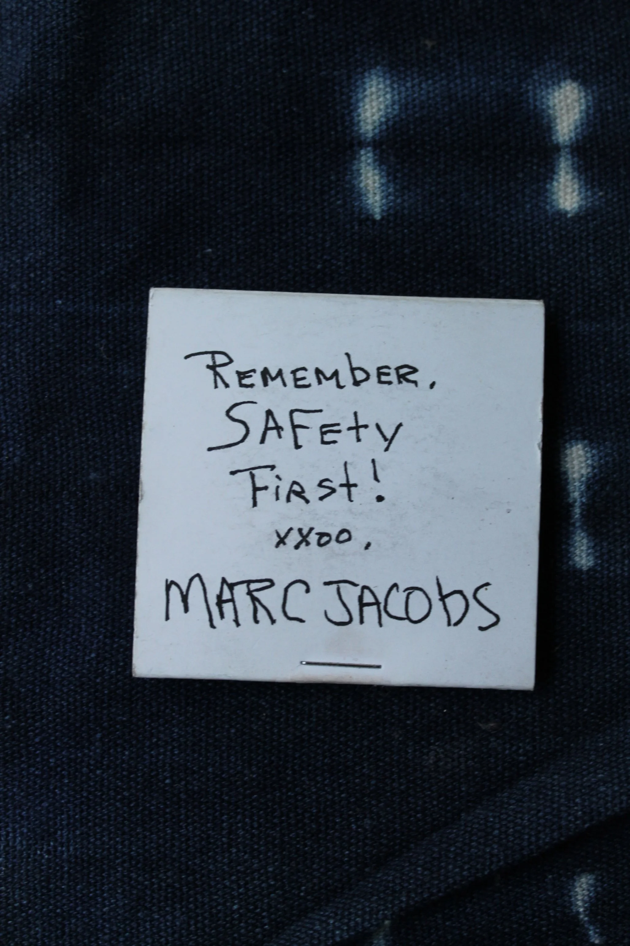 2008’s Marc Jacob’s Matchbook Style Condom