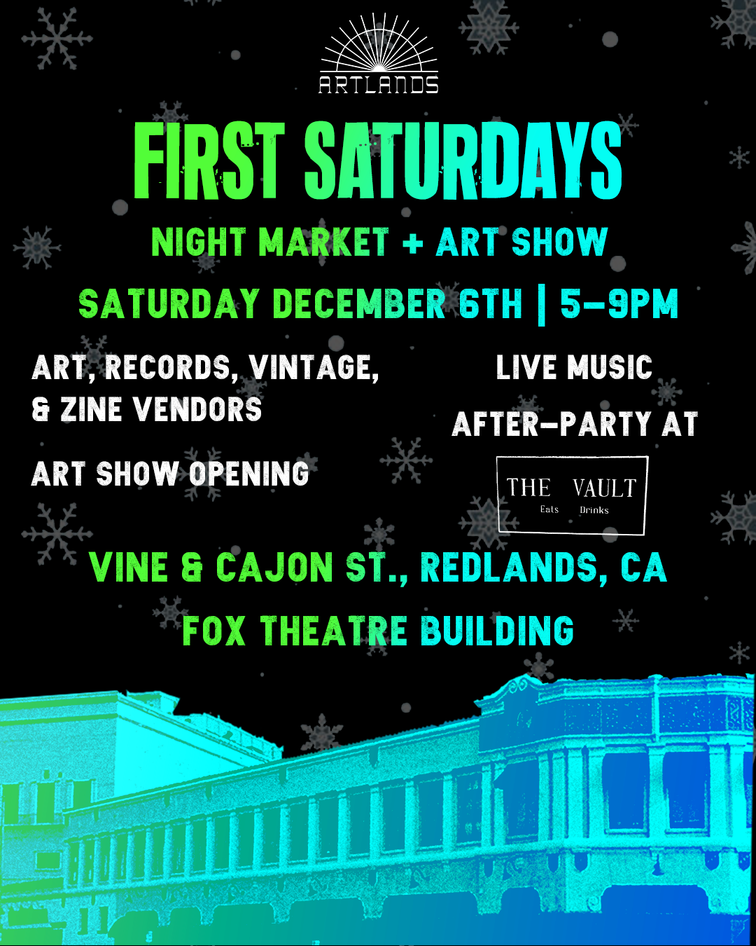 First Saturdays | Night Market + Art Show