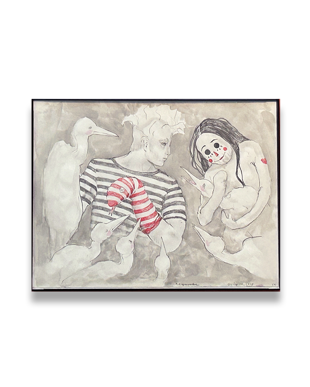 Liminal Watercolor #59 - Christiane Cegavske