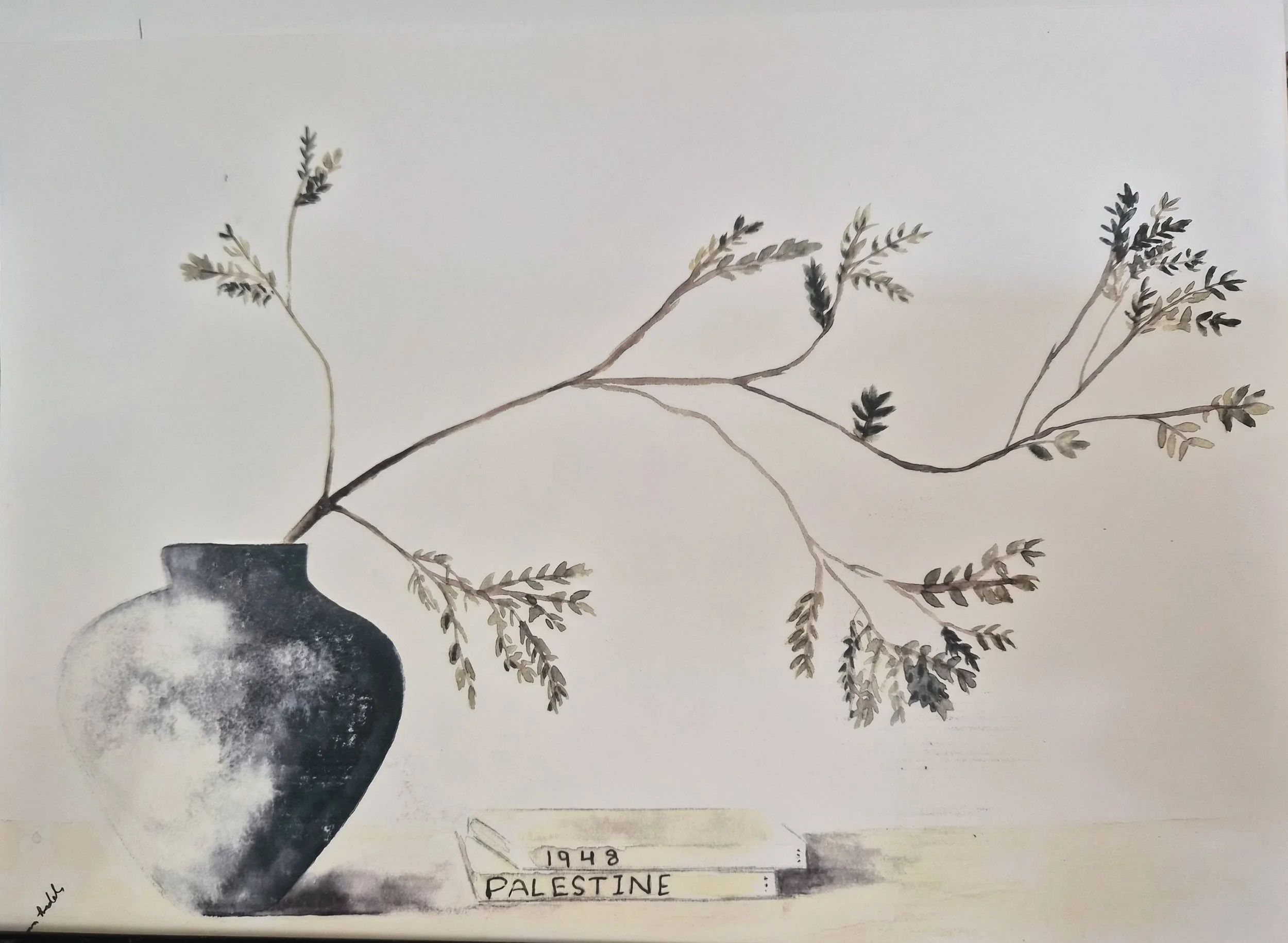 "Palestine 1948" by Mona Kadah