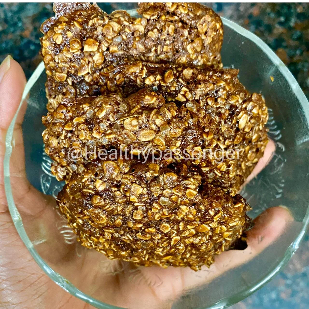 Oats and Nutella Cookies