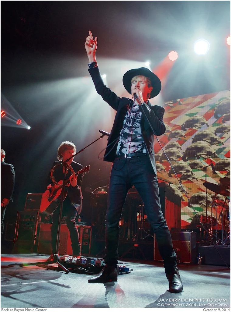 Beck with Jenny Lewis at Bayou Music Center