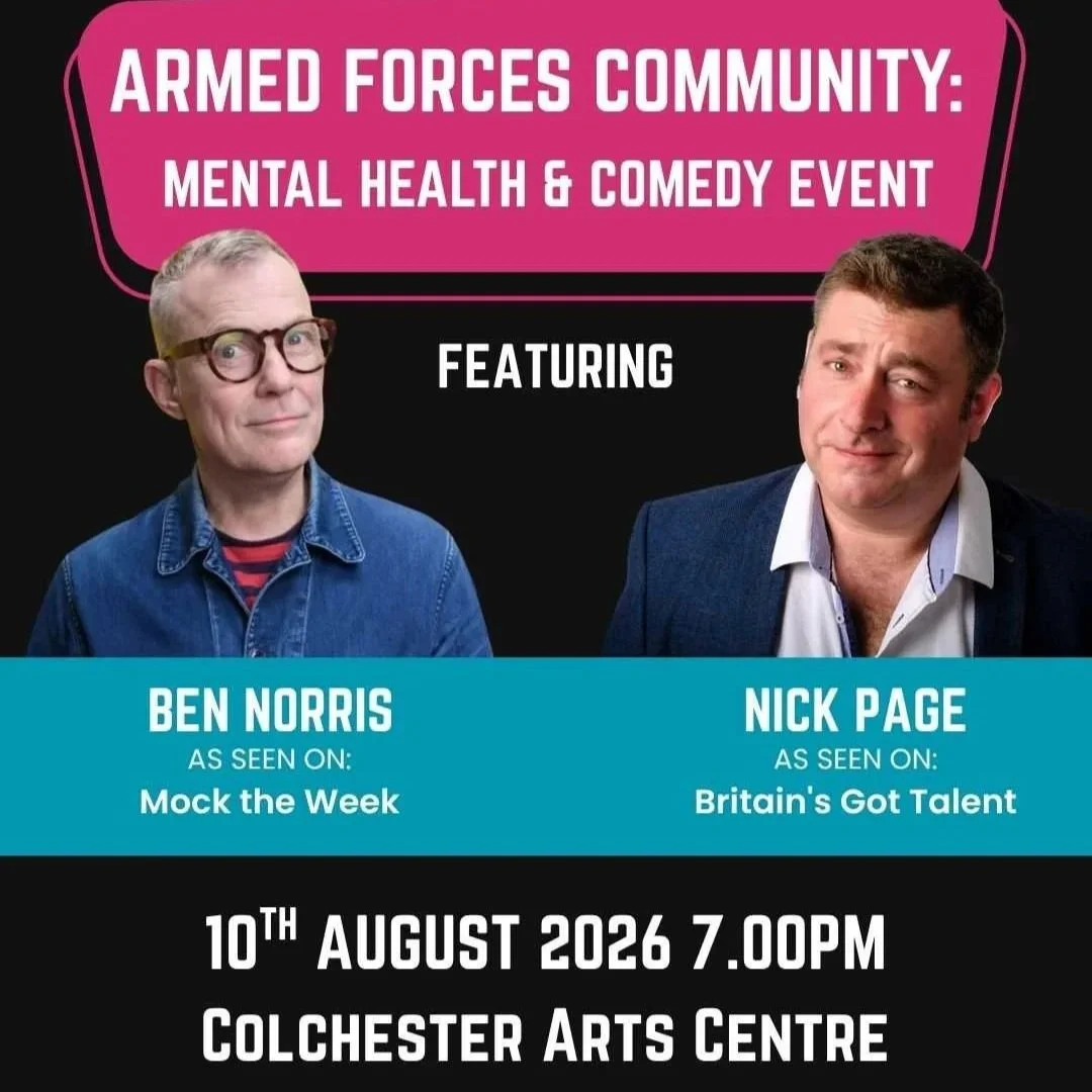 Armed Forces Community Mental Health &amp; Comedy Event.