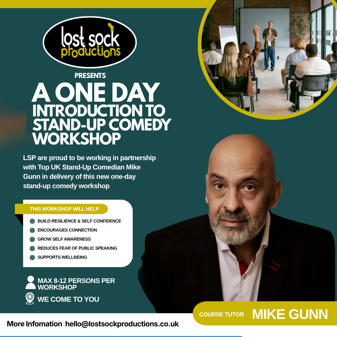 One Day Introduction to Stand-Up Comedy Workshop 