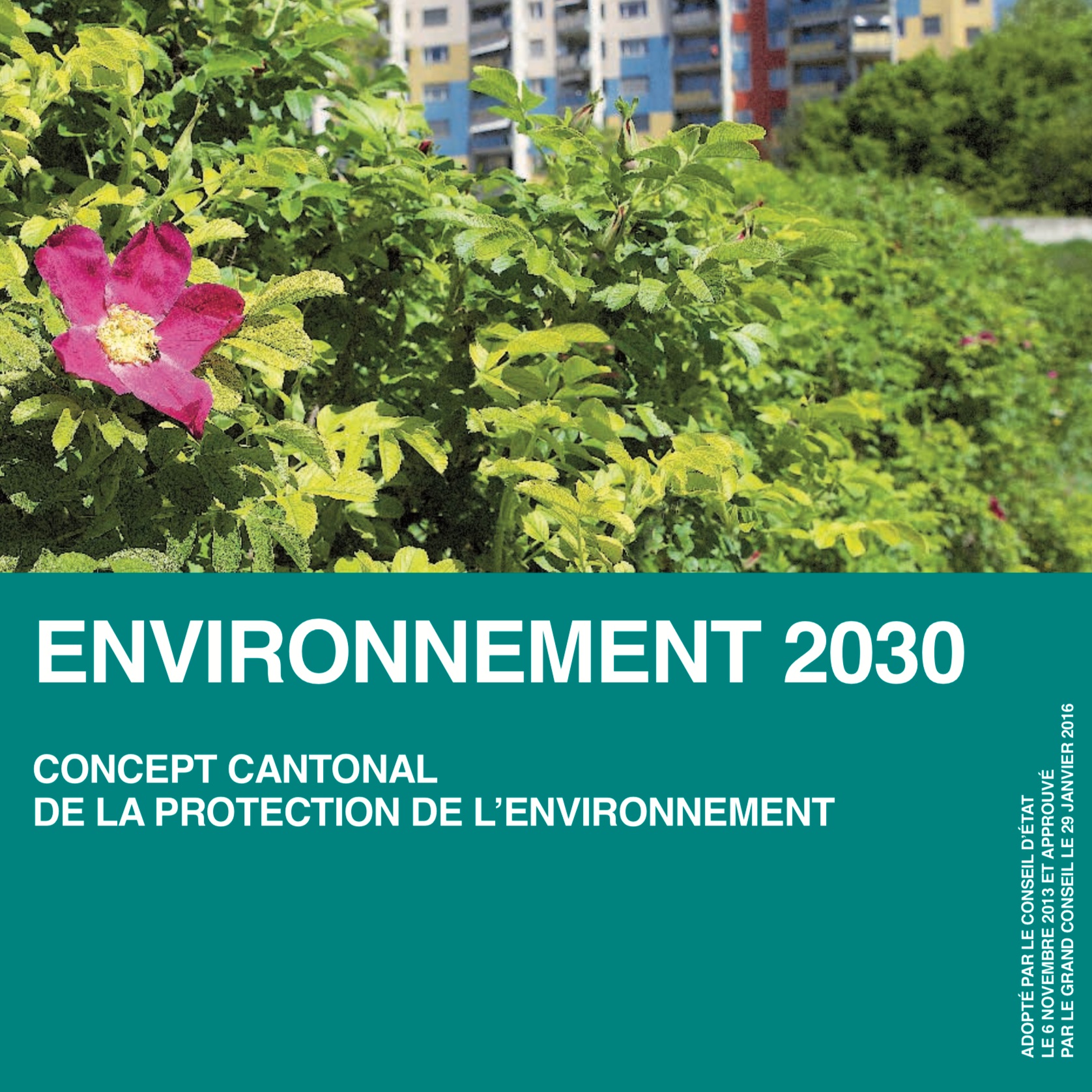 Concept cantonal de la protection de l'environnement