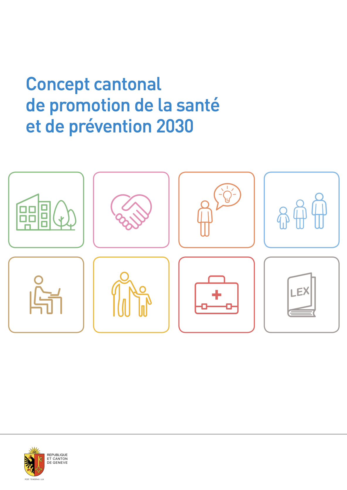 Concept cantonal de promotion de la santé et de prévention 2030