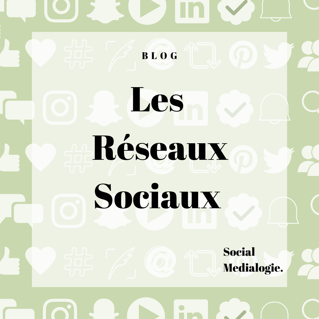 LES RÉSEAUX SOCIAUX - social medialogie