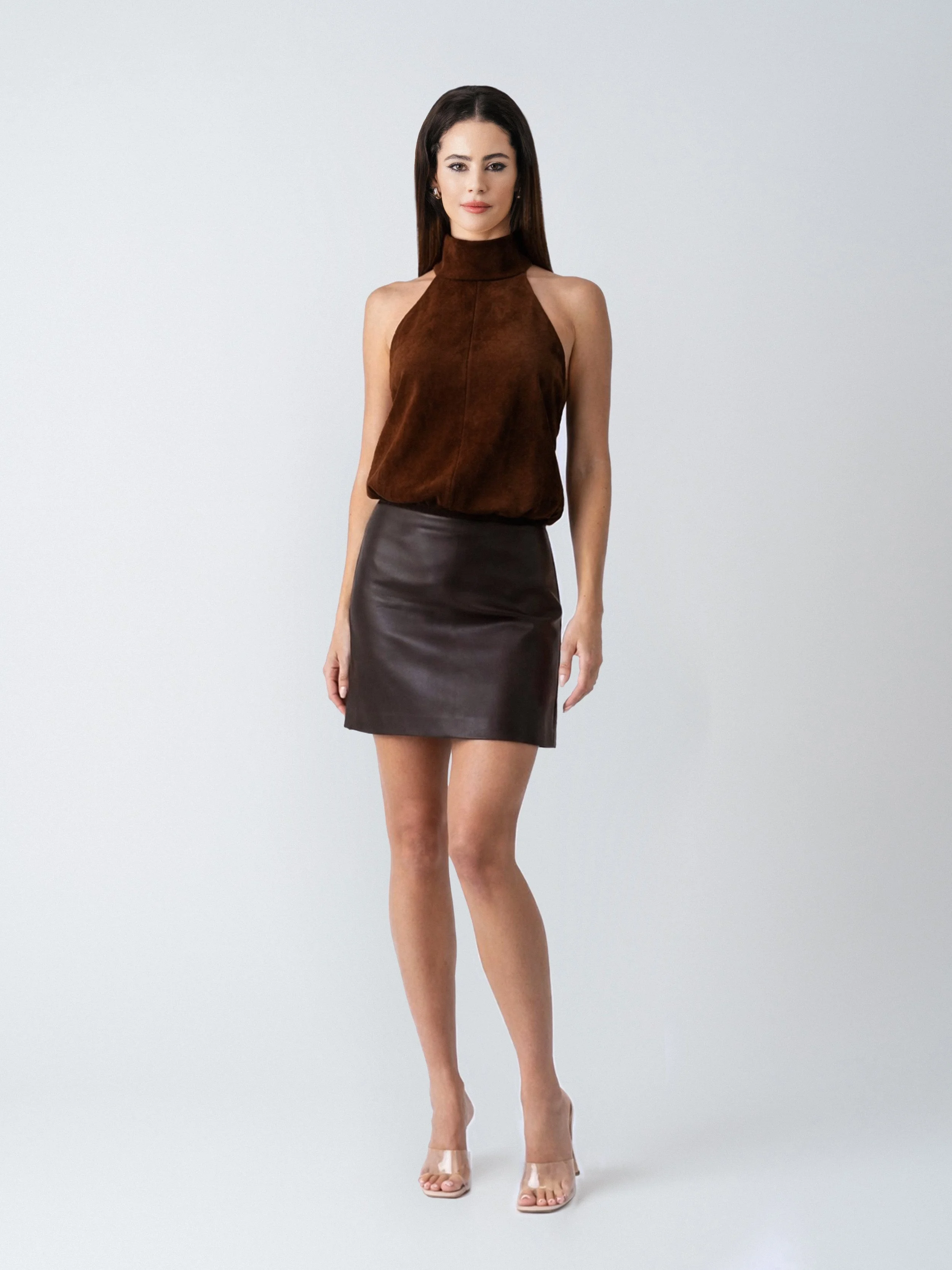 Viva Halter Top - Clove - Front.jpg