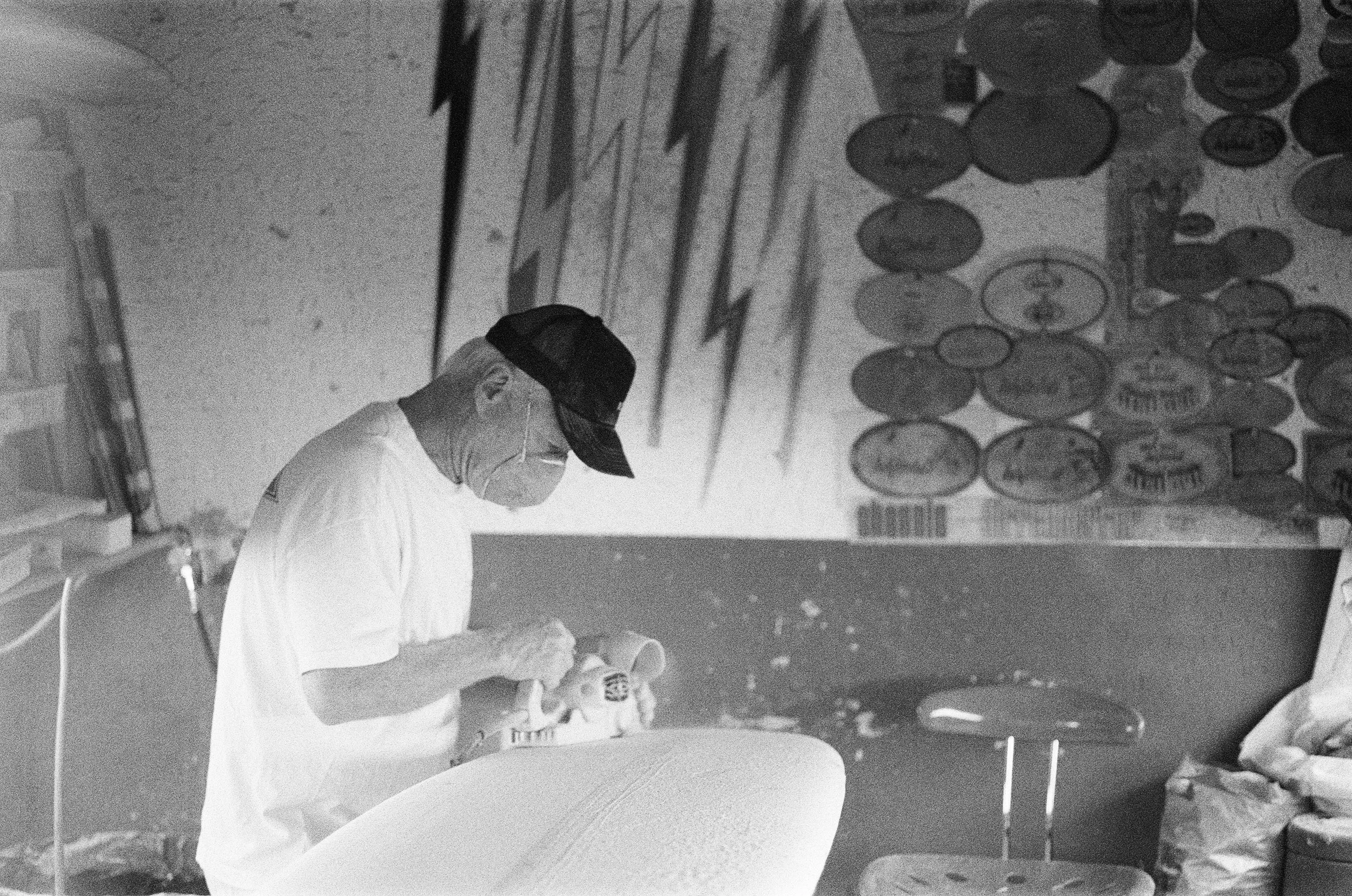 Randy Rarick giving a second life to old boards