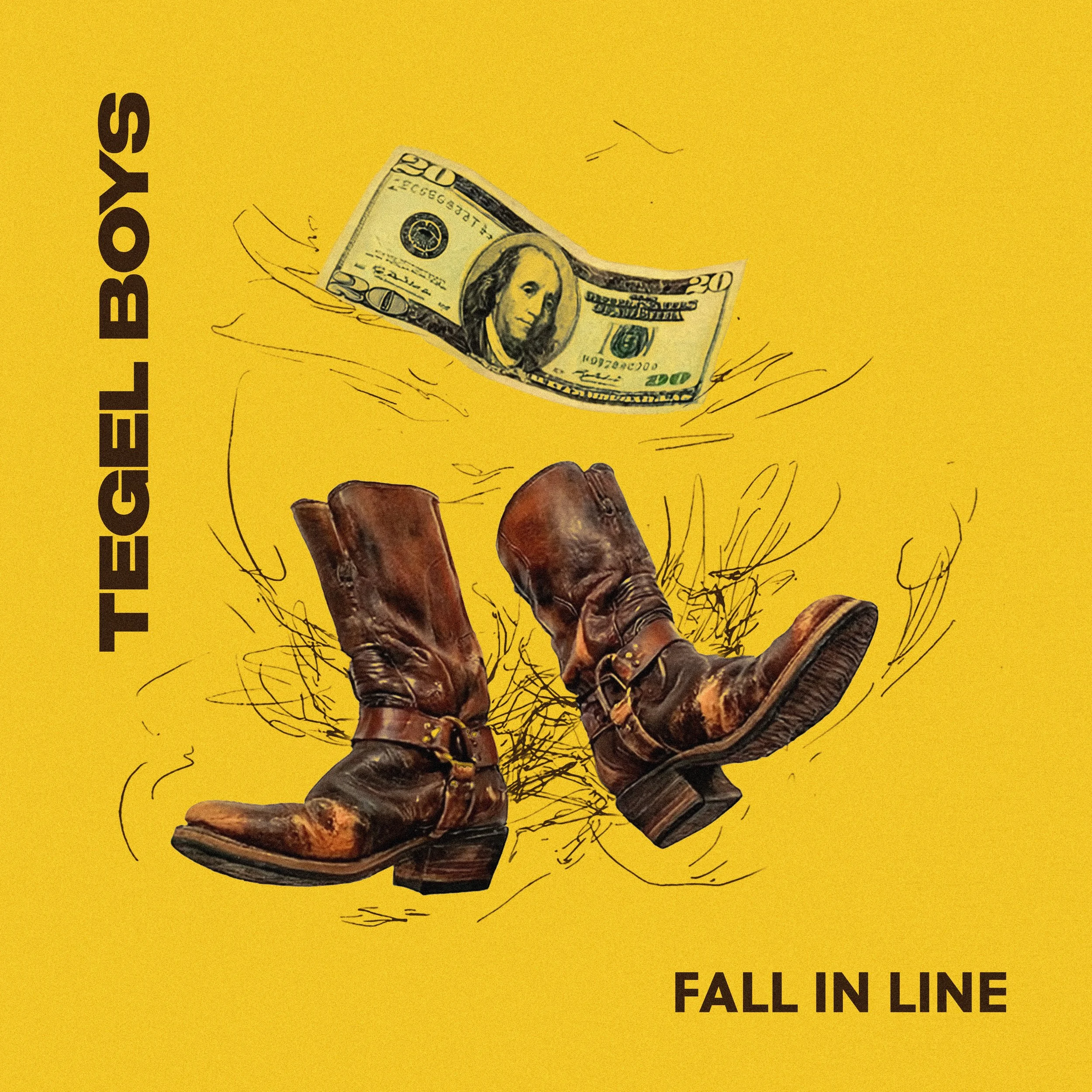 Tegel Boys - Fall In Line - Cover Art .jpg