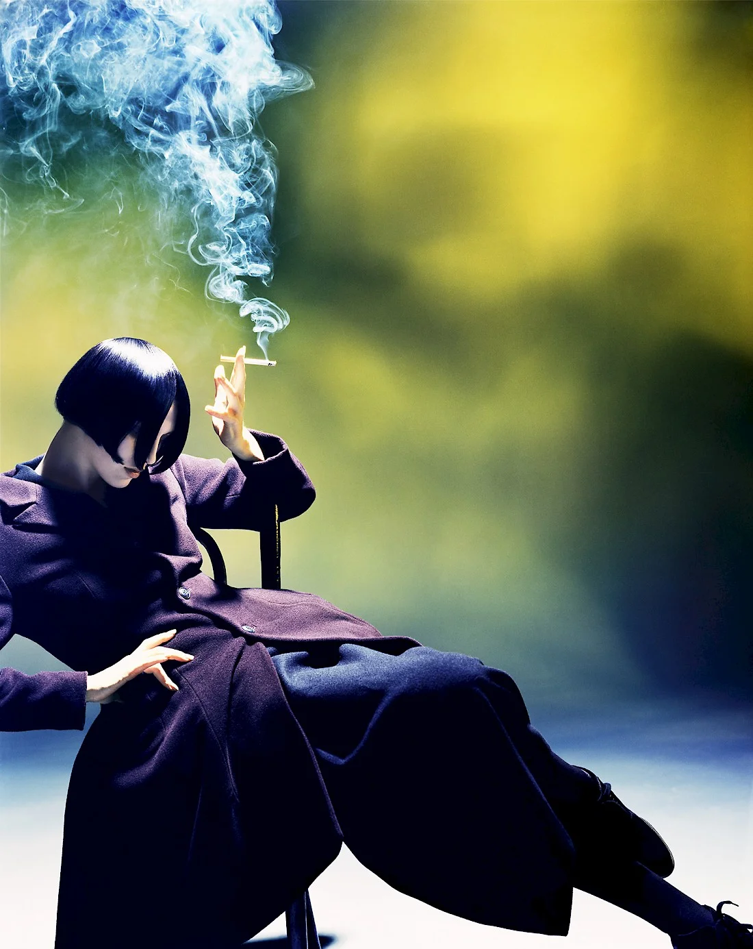 Susie Smoking, Yohji Yamamoto, 1988