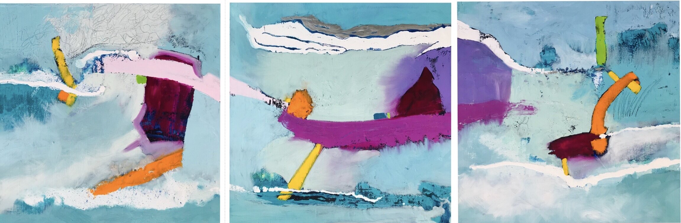 Finding My Way, Triptych