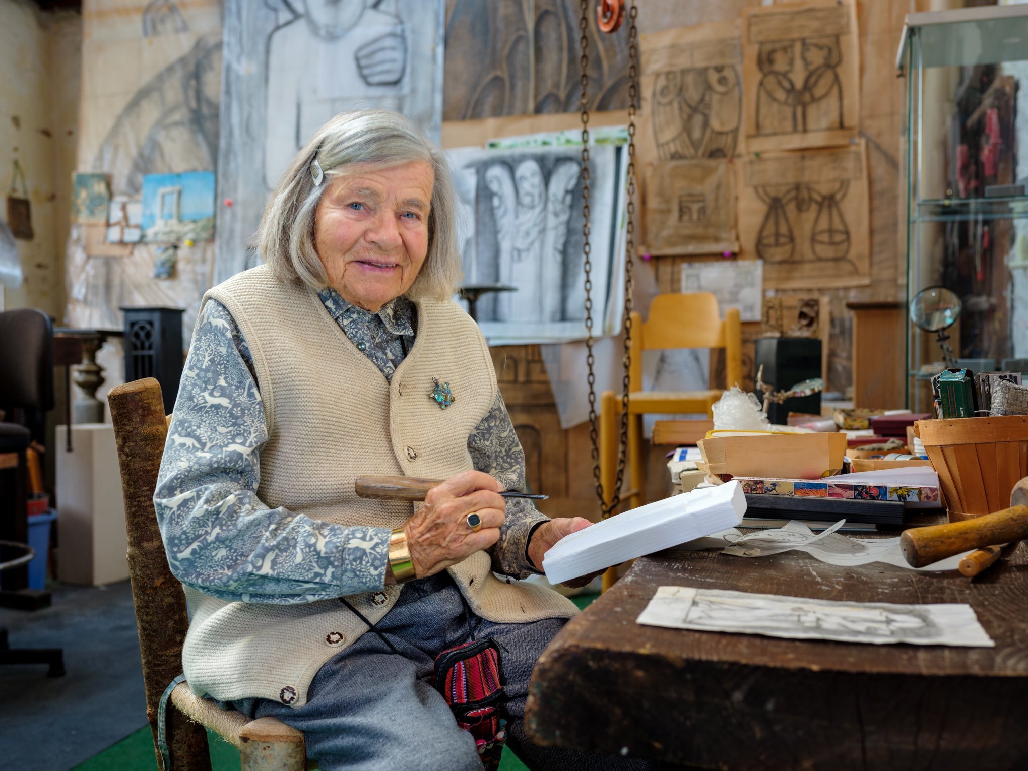 Imogen Stuart, sculptor