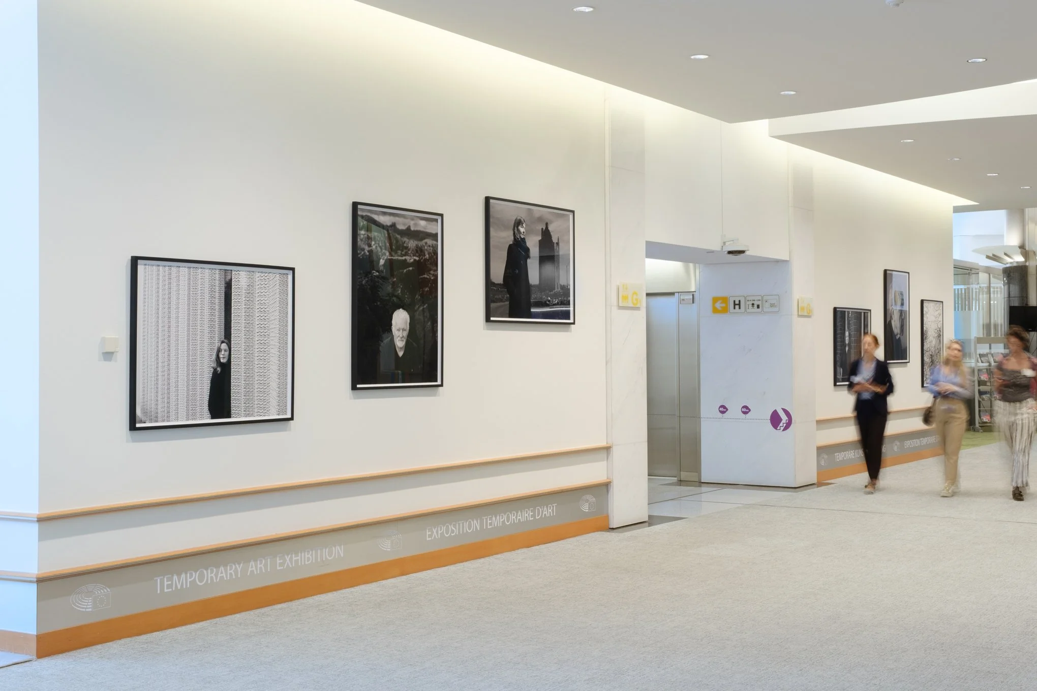 Installion in the European Parliament