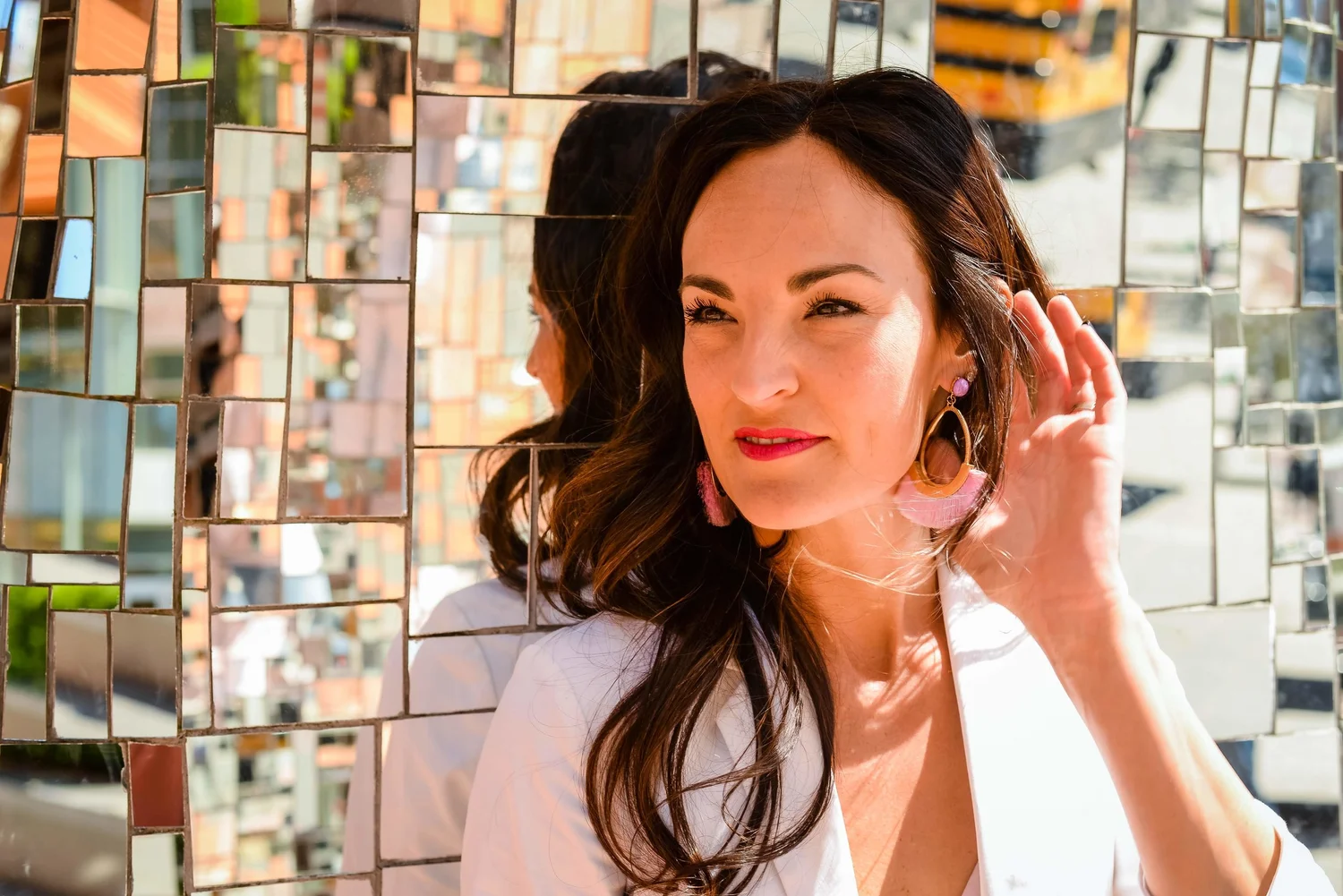 A love-hate relationship with the mirror. — Turning The Gem