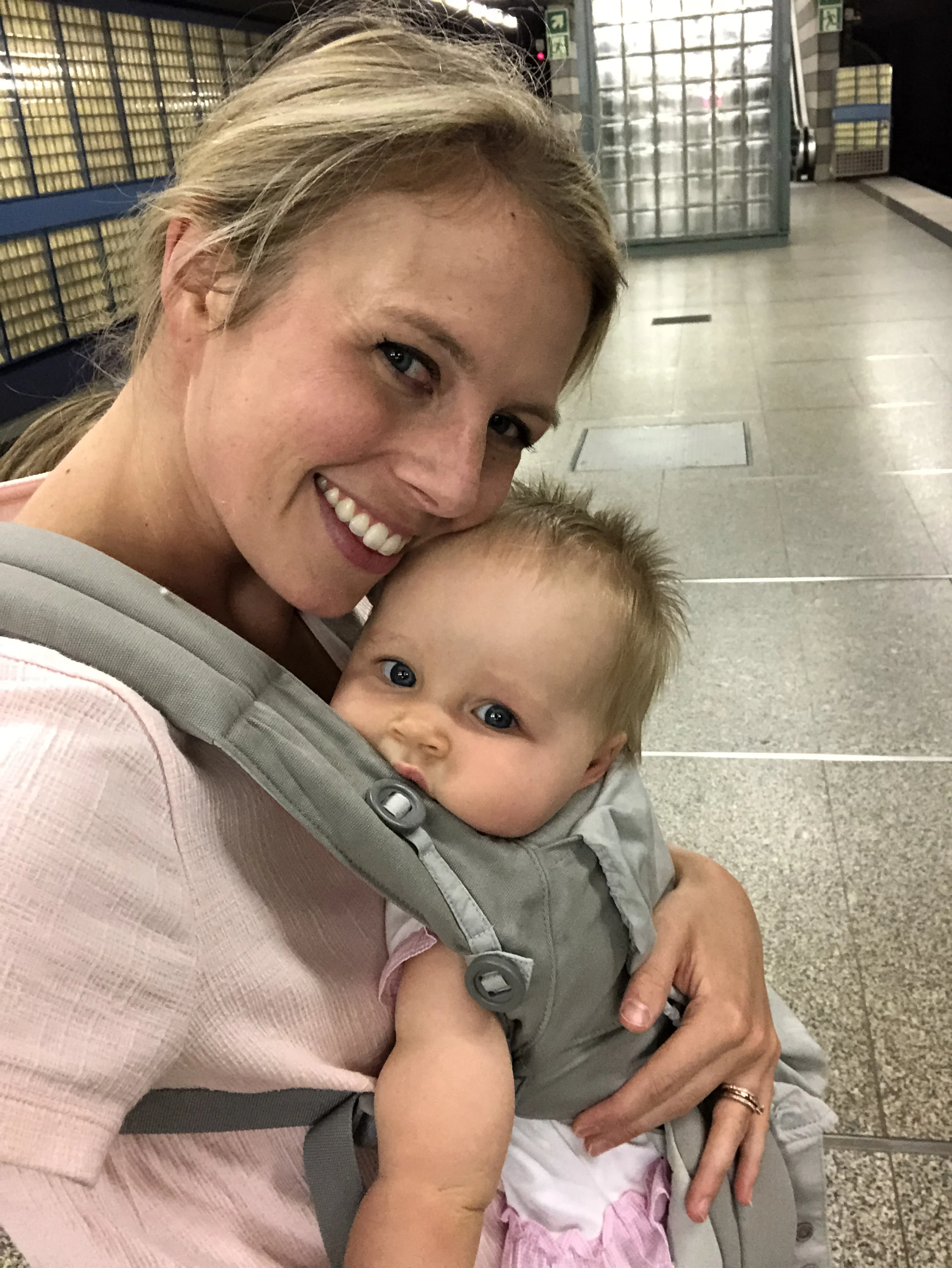 Our first solo Ubahn ride