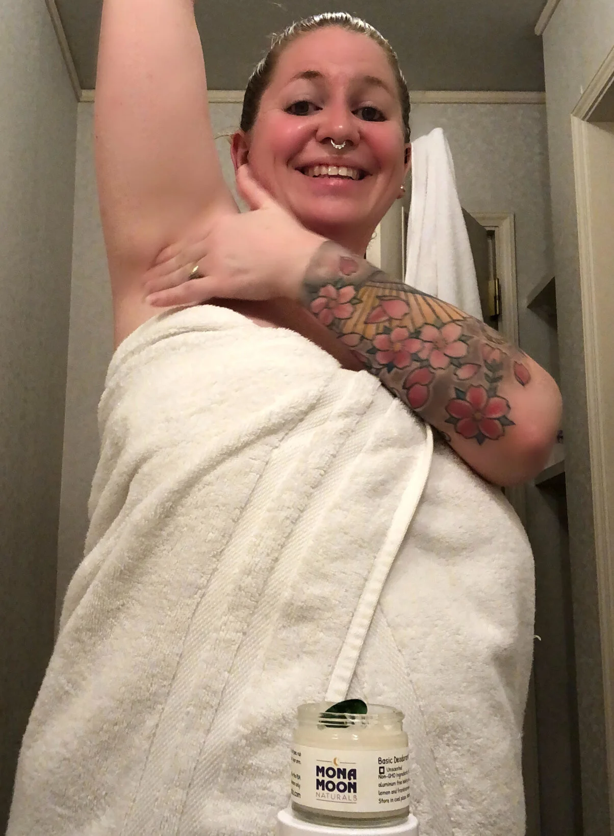 How To Apply Natural Deodorant