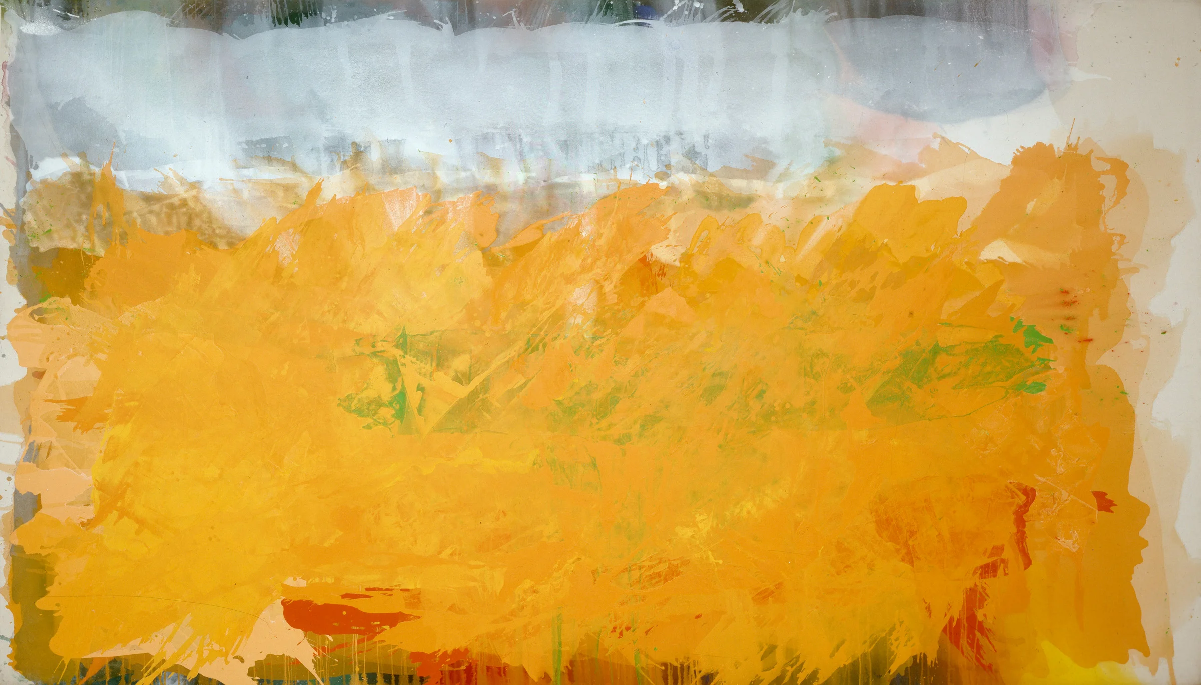 Hannibal - 1975 / 244.10 x 427 cm / acrylic on canvas