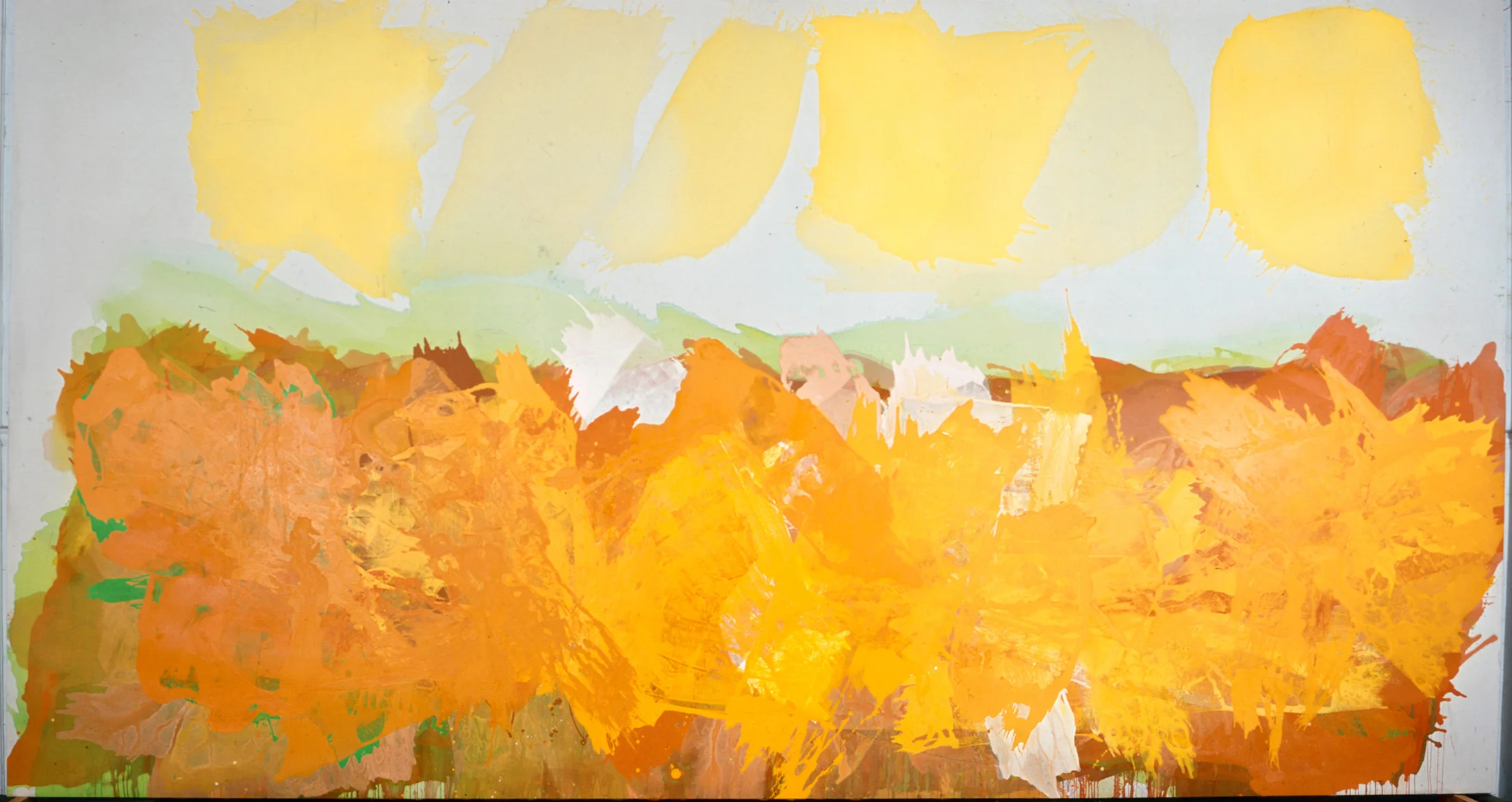 Jubilee - 1975 / 315 x 577 cm / Acrylic on canvas