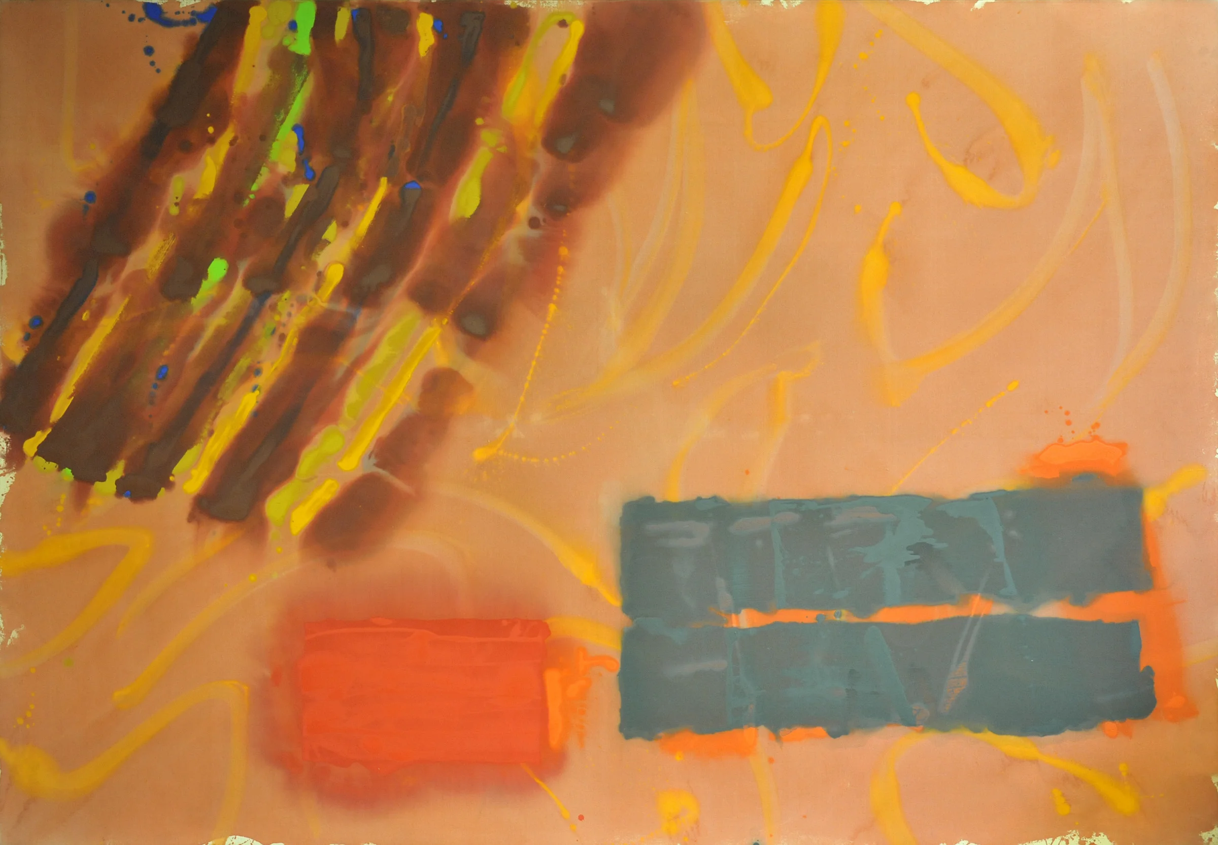 Kambalar - 1979 / 213.40 x 304.80 cm / acrylic on canvas
