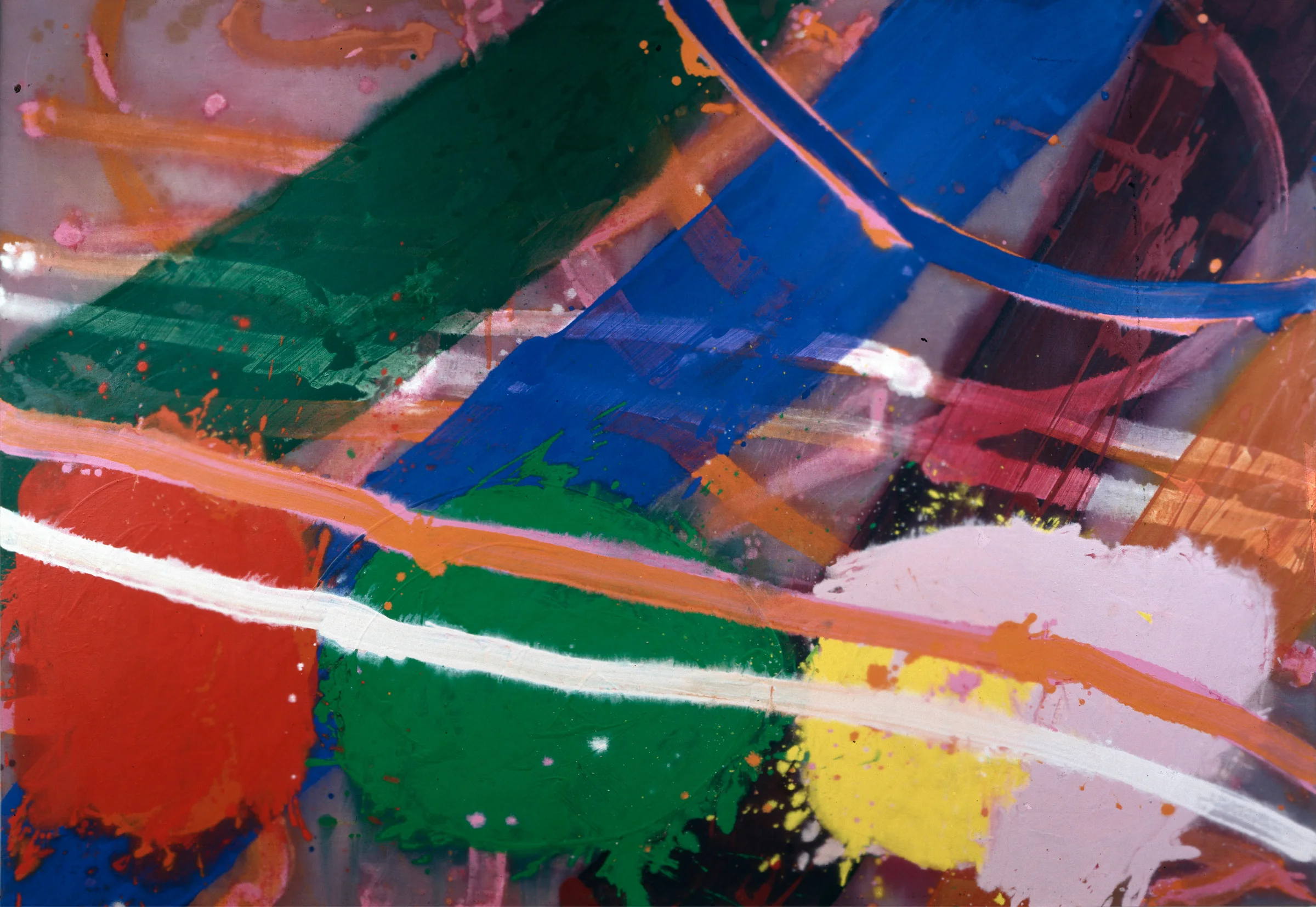 Festival - 1983 / 213 x 305 cm / acrylic on canvas