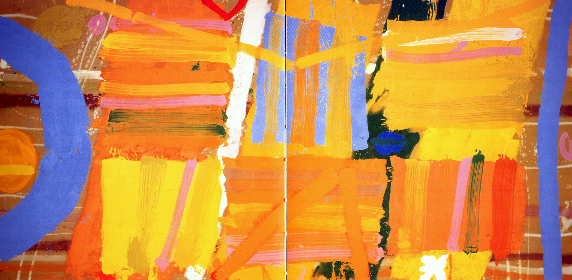 Nicolson - 1989 / 304.80 x 609.60 cm / acrylic on canvas